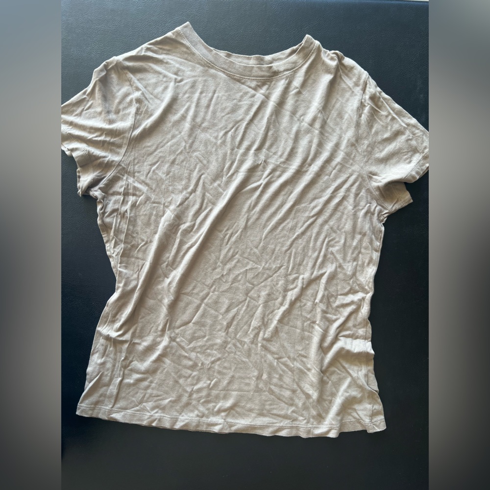 Basic white tee